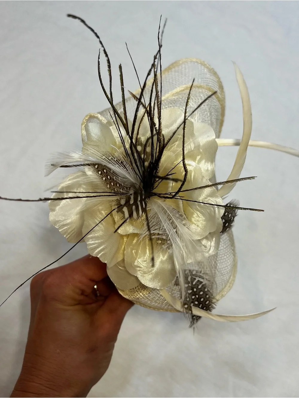 Vintage Inspired Bridal Headband Fascinator